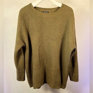 POL sweater OD Military oversized